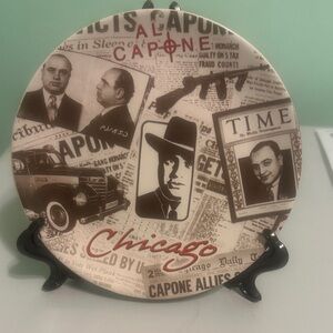 Chicago Themed Decorative Plate